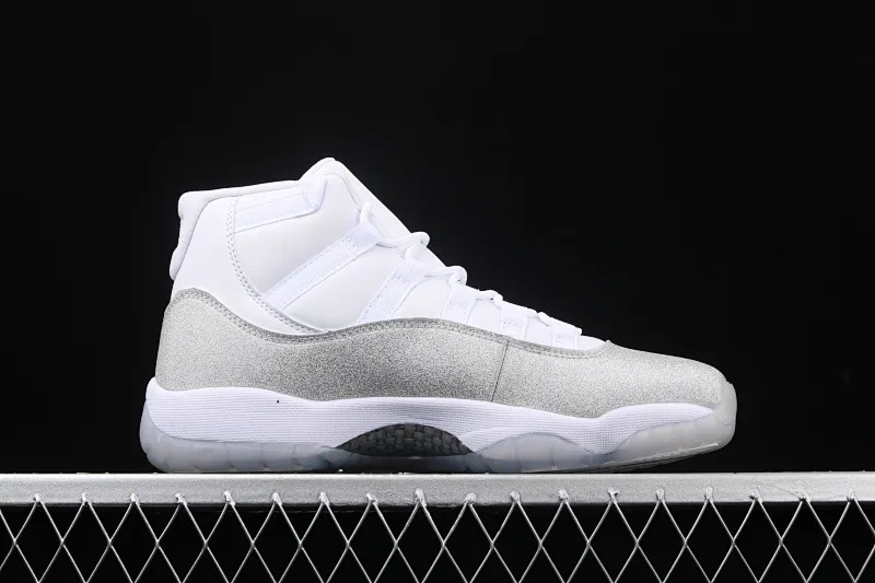 All categories Air Jordan Jordan series basketball shoes Air Jordan 11 Air Jordan 11 Metallic Silver AJ11 Joe 11 Swarovski Starry AR0715-100